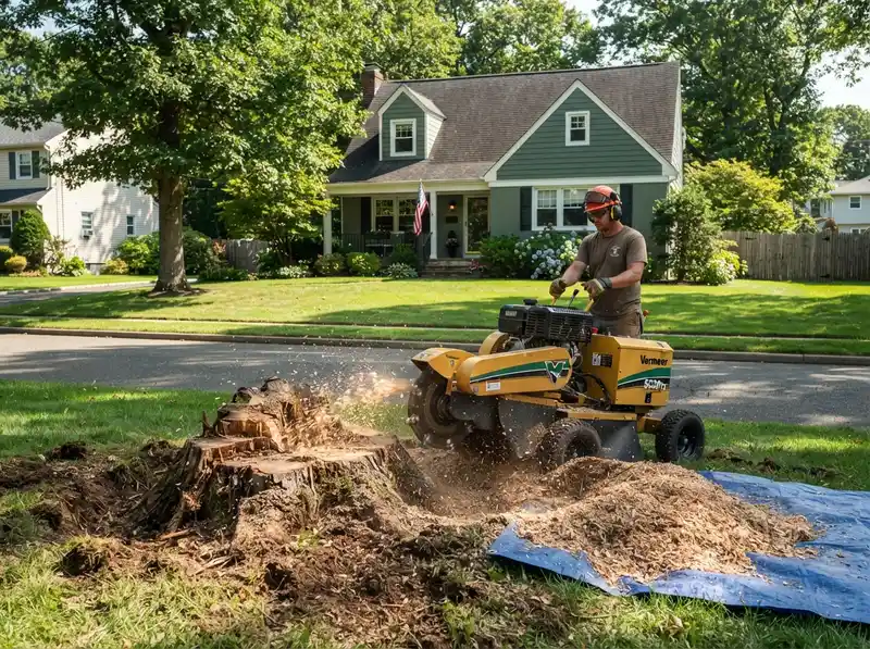 Professional stump grinding service in Bound Brook Professional stump grinding service in Bound Brook